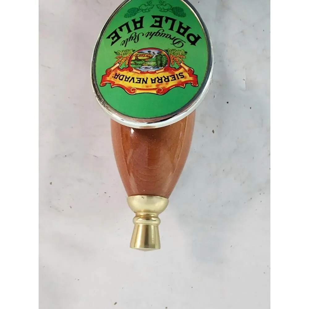 Sierra Nevada Brewing Company Pale Ale Green Beer Tap Handle 12” Tall - Nice